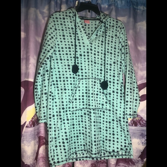 Pajama hoodie dress - Picture 1 of 4